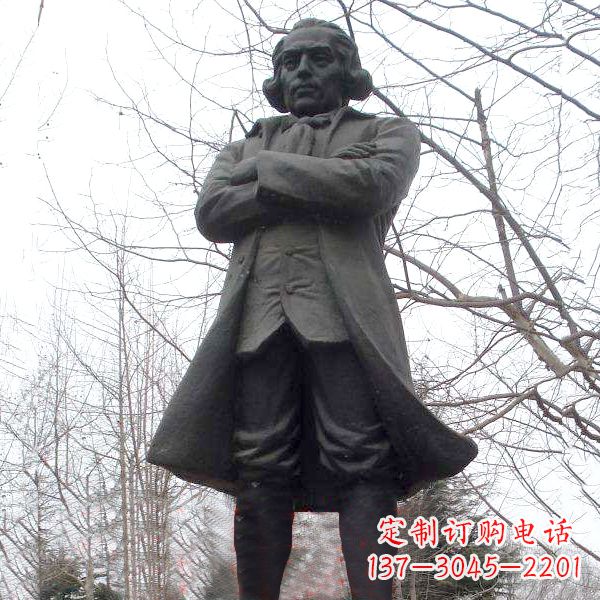 漯河瓦特公园铜雕塑像
