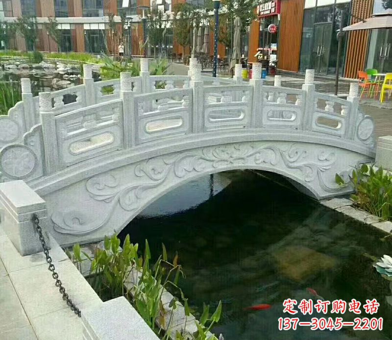 漯河小区景观石桥栏杆