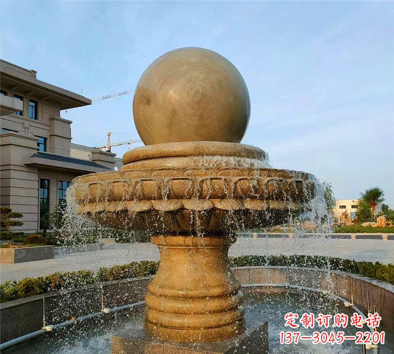 漯河小区石喷泉雕塑