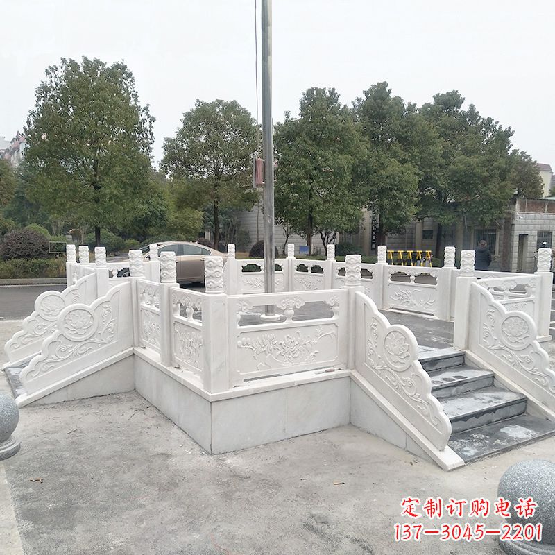 漯河校园广场石雕升旗台