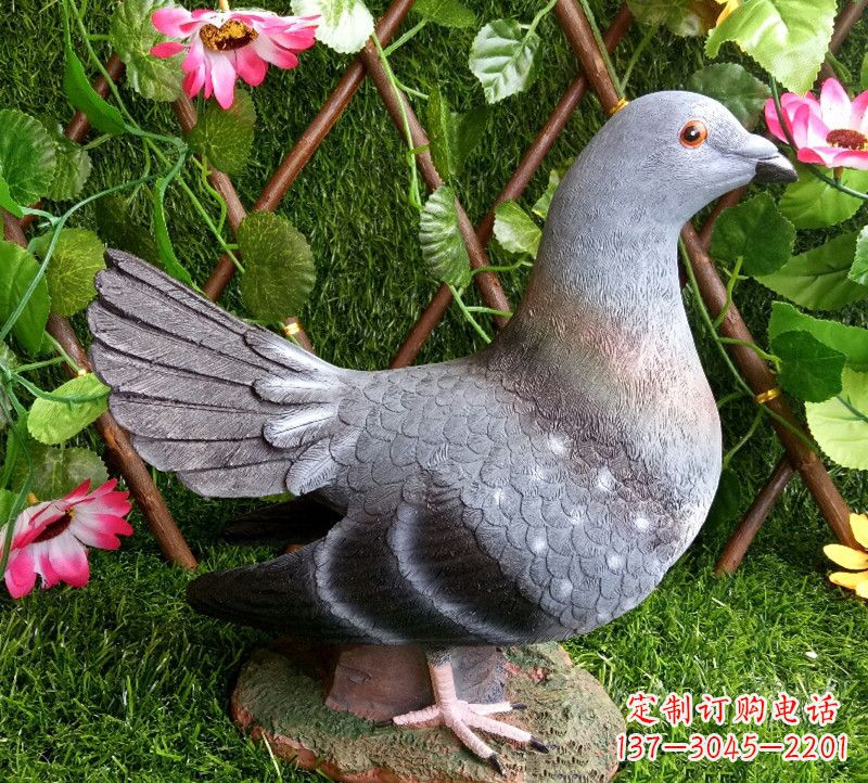 漯河学生和平鸽雕塑