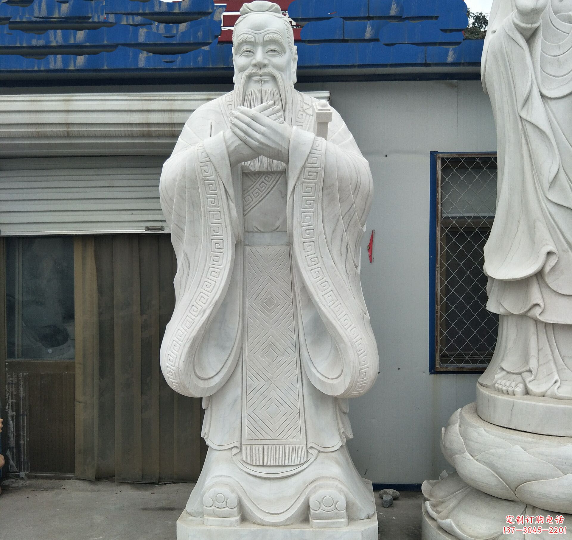 漯河学校礼仪孔子石雕