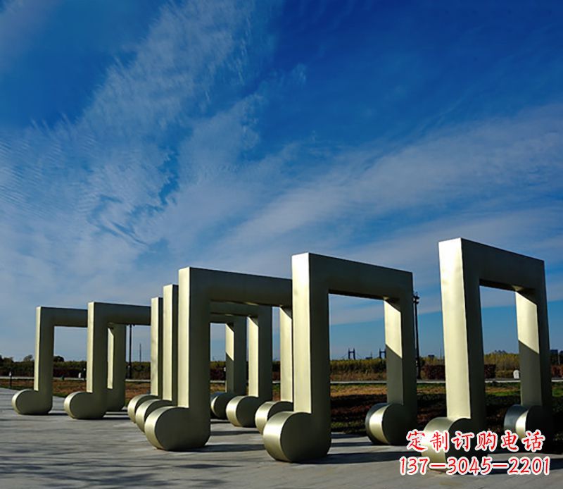 漯河音符雕塑户外