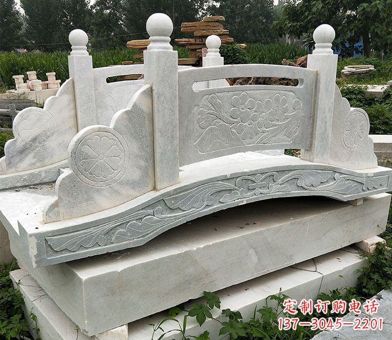 漯河园林仿古石拱桥景观石雕