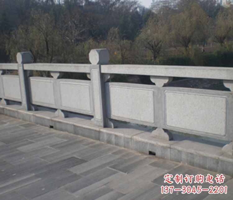 漯河园林仿古石栏板景观石雕 (7)
