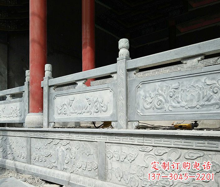 漯河园林仿古石栏板景观石雕_1 (3)