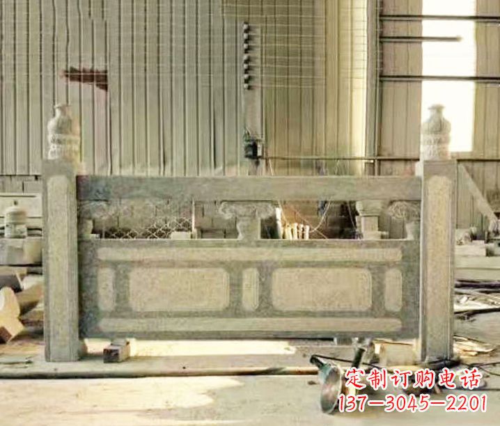 漯河园林仿古石栏板景观石雕_2 (2)