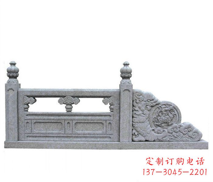 漯河园林景观大理石栏板雕塑 (2)