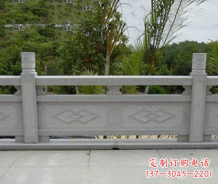 漯河园林景观大理石栏板雕塑 (3)