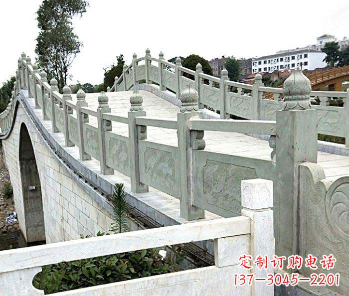 漯河园林景观大理石栏板石雕 (3)