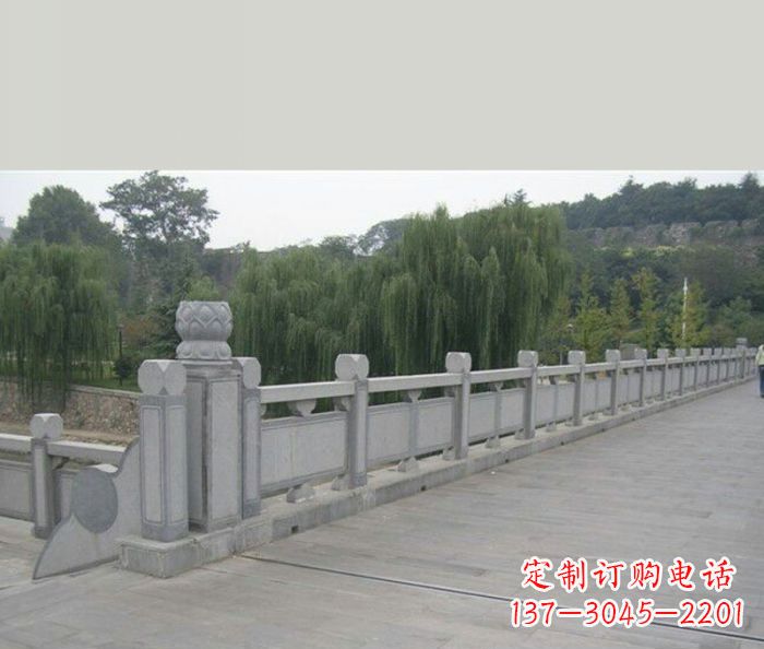漯河园林景观大理石栏杆石雕 (4)