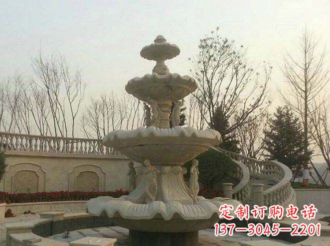漯河园林景观大型喷泉石雕 (2)
