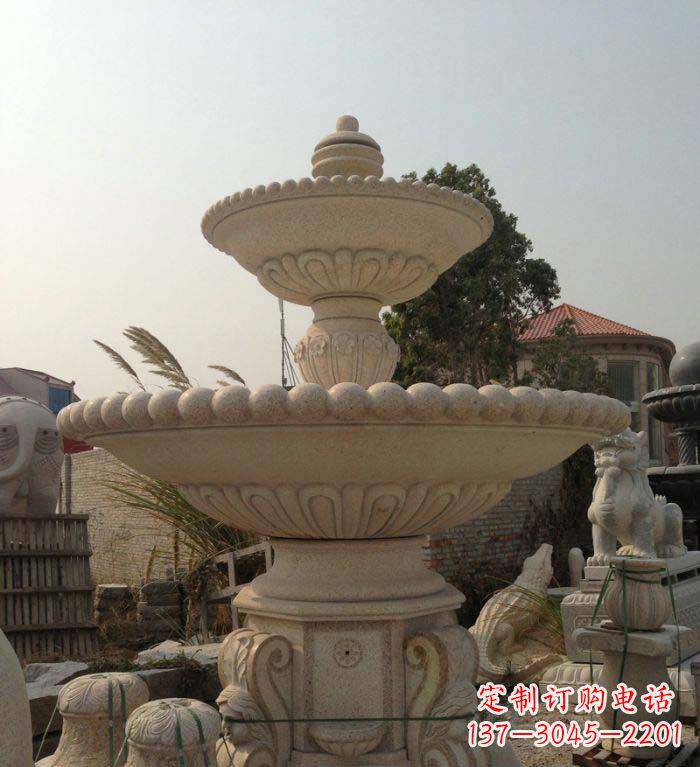 漯河园林景观大型喷泉石雕