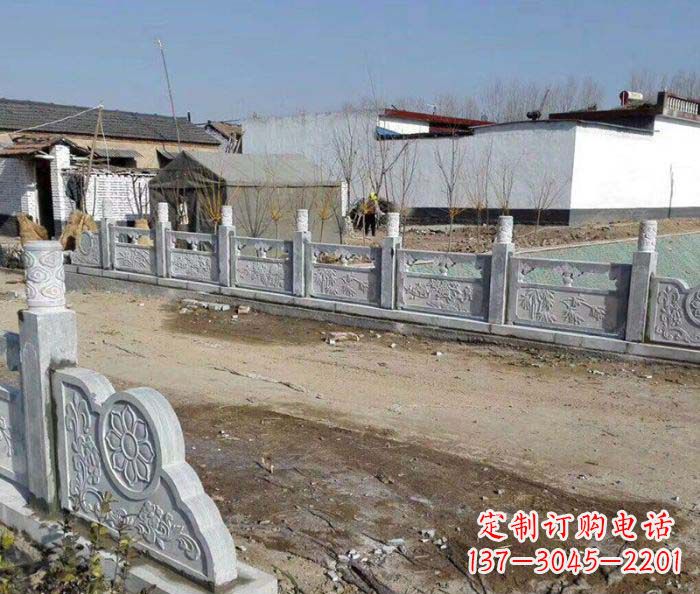 漯河园林景观仿古栏板石雕