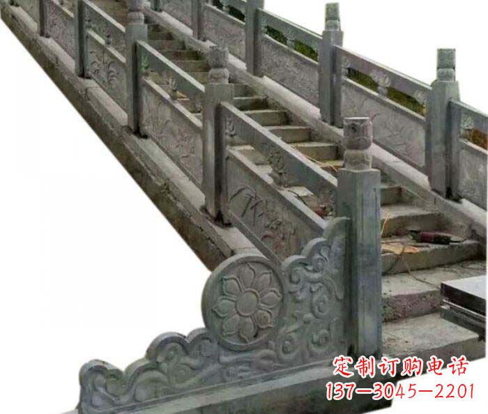 漯河园林景观仿古石雕栏板 (4)