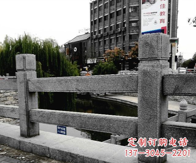 漯河园林景观仿古石雕栏板 (9)