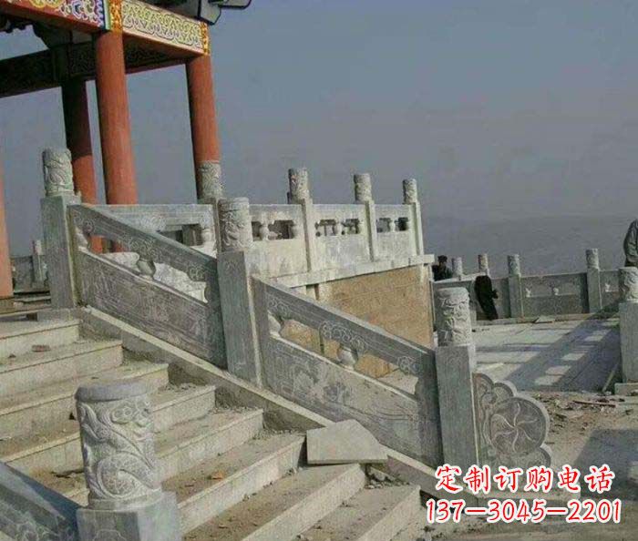 漯河园林景观仿古石雕栏板