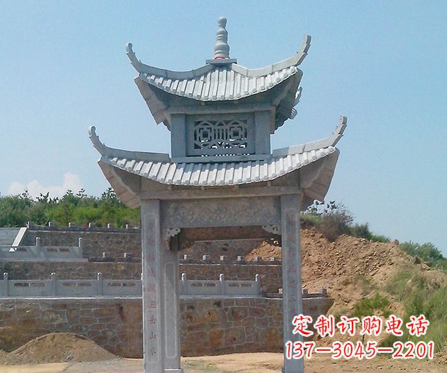 漯河园林景观仿古石雕凉亭