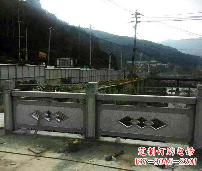 漯河园林景观仿古石浮雕栏板 (2)