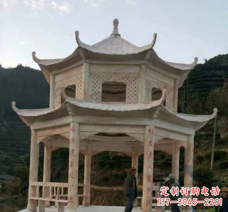 漯河园林石雕凉亭