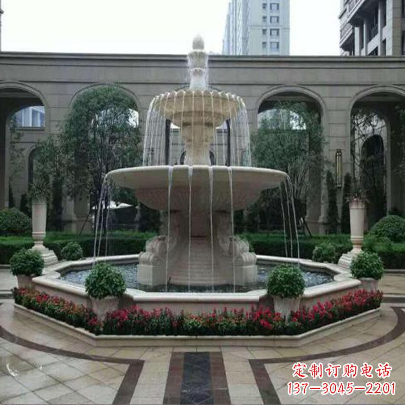 漯河园林石雕喷泉雕塑