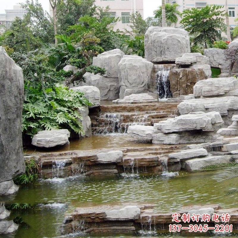漯河园林石头假山流水