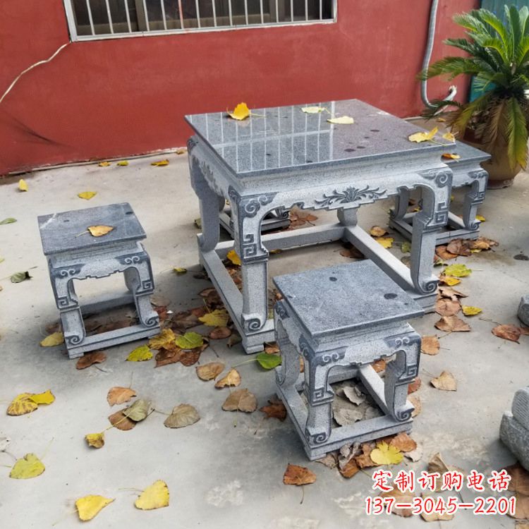 漯河园林石桌凳