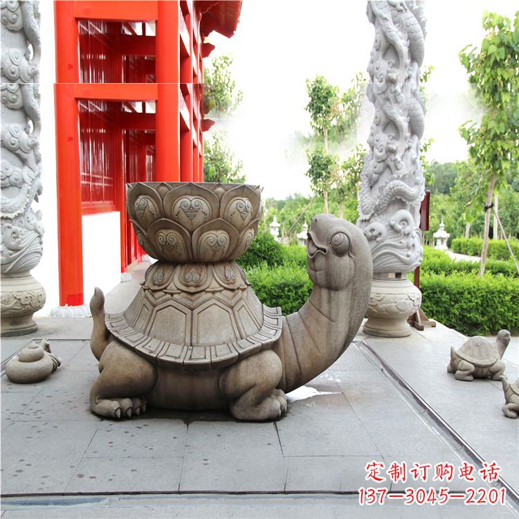 漯河长寿龟乌龟石雕