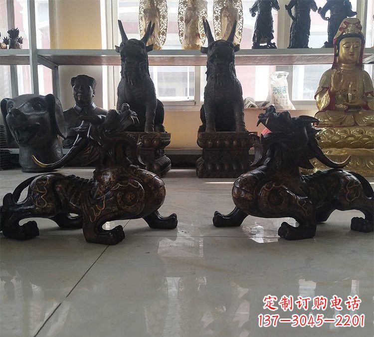 漯河招财辟邪貔貅铜雕